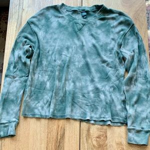 NWOT wild fable long sleeve waffle shirt size M